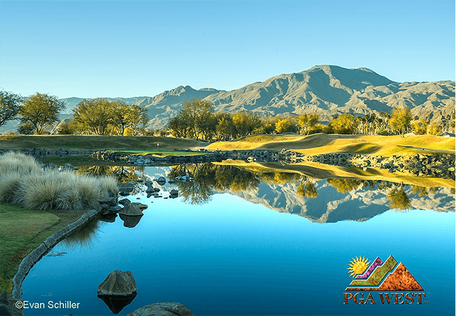 golf course and water