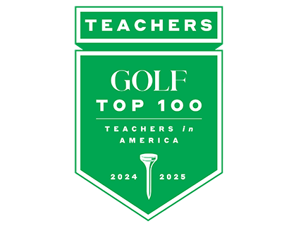 top 100 golf teachers in America 2024-2025 logo